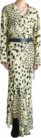 Nanushka Cadie Blouse In Cheetah