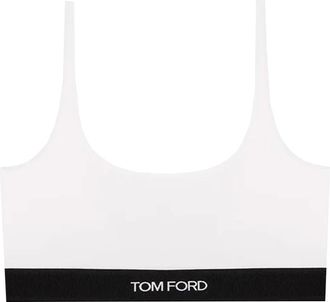 Tom Ford Bras, female, White, XS, Modal Signature Bralette
