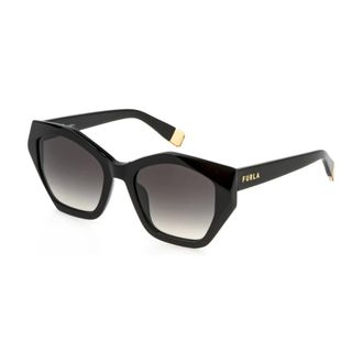 Furla Sunglasses, female, Black, Size: 54 MM Sunglasses Sfu885 color 0700