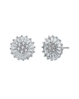Genevive Silver Earrings