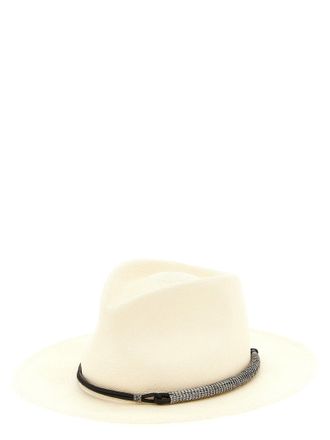 Brunello Cucinelli Fedora - Cream