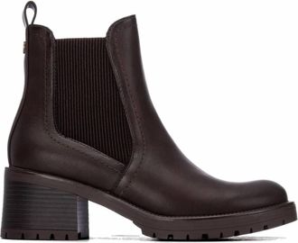 Xti Womens Casual Chelsea Booties In Brown