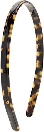 Alexandre de Paris Tortoiseshell Pattern Slim Headband in Black/tortoise at Nordstrom
