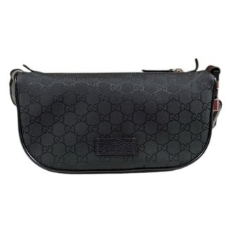 Gucci Black Nylon Sling Bag (Pre-Owned)