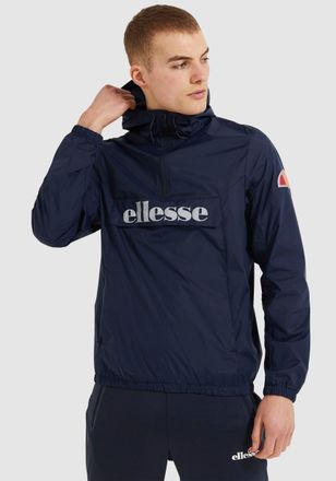 Ellesse Windbreaker ELLESSE ACERA OH JACKET, Herren, Gr. XS, blau (navy), Obermaterial: 100% Nylon, Basic schmal h&uuml;ftlang, hoch geschlossener Ausschnitt, B&uuml;nd