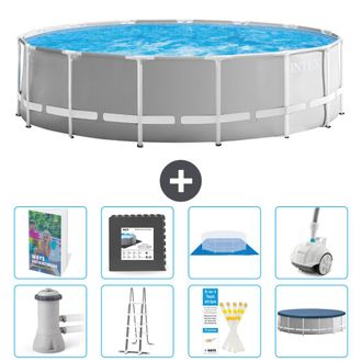 Intex Piscina Prism Frame Redonda - 457x122 Cm - 9-piezas S610