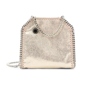 Stella McCartney Falabella Tiny Tote - Dames - Handtassen - Roze - ONE Size - Polyester - Tassen