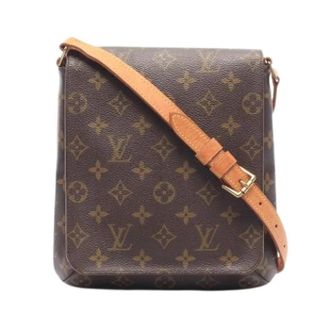 Louis Vuitton Pre-owned Vintage Cross Body Bag - Dames - Pre-owned - Bruin - Maat: ONE Size Leer