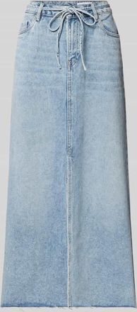 Vero Moda Midi-Jeansrock aus Baumwoll-Mix Modell WIEN in Jeansblau, Gr&ouml;&szlig;e XL