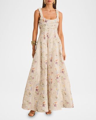 Aqua Blu Australia Adele Maxi Dress