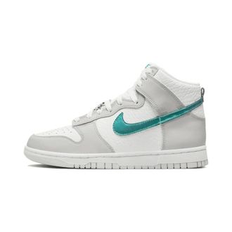 Nike Fitness, Heren, Grijs, 38 EU, Leer, Dunk High Ring Bling