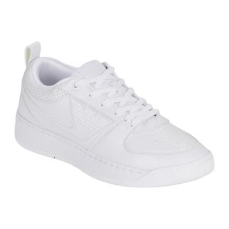 Emporio Armani Lace-up Sneaker - Heren - Sneakers - Wit - 41 EU - Polyester - Schoenen