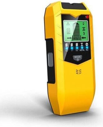 OEM Detector De Cables 5 En 1: Esc&aacute;ner De Pared Con Pantalla Lcd Y Alarma Sonora. Localiza Cables El&eacute;ctricos Y Tuber&iacute;as Met&aacute;licas (pilas No Incluidas)