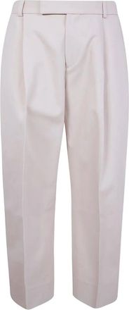 STUDIO NICHOLSON Pull Curved Leg Trousers