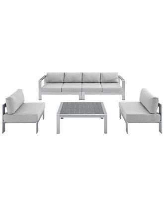 ModWay Shore Sunbrella Outdoor Patio 5Pc Sectional Sofa Set