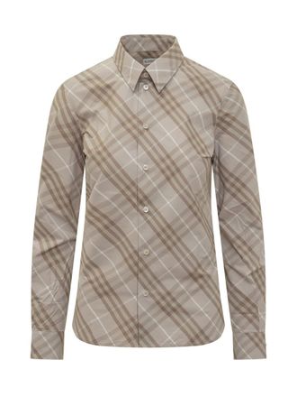 Burberry Burberry Shirt With Check Pattern Beige