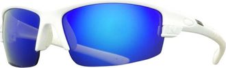 Optic Nerve Mens Galaxy Sunglasses In Blue Lens
