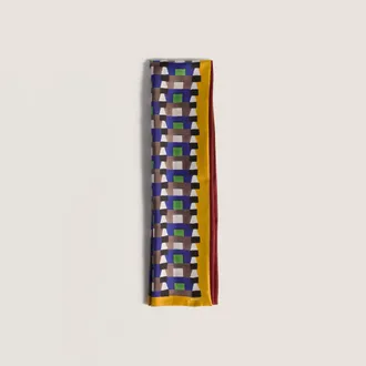 Miu Miu Printed silk scarf