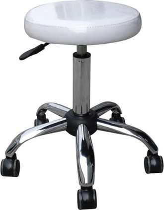 OEM Taburete Bajo Pedicura Blanco