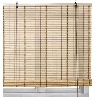 Trade Shop Trade Shop - Veneciana Bamb&uacute; 80x160 Cm Estor Enrollable Blackout