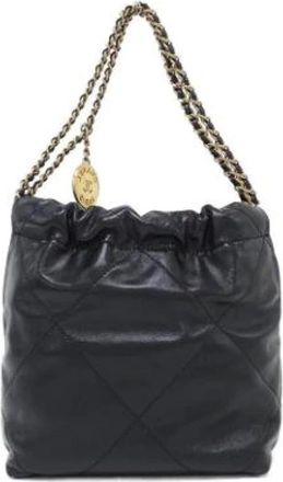 Chanel Pre-owned Vintage Schoudertas - Dames - Vintage Schoudertas - Zwart - ONE Size - Leer - Vintage