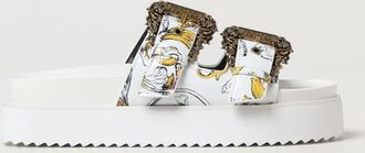 Versace Jeans Couture Sandalo Baroque Versace Jeans Couture in pelle sintetica stampata