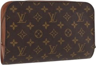 Louis Vuitton Pre-owned Clutches, female, Brown, Size: ONE SIZE Pre-owned Orsay Clutch Bag