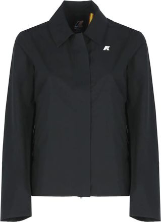 K-Way Giacca con applicazione - Nero