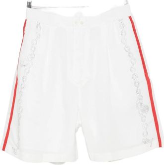 Jacquemus Embroidered Side-stripe Shorts