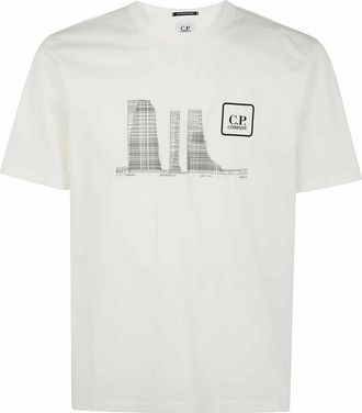C.P. Company C. P. Company Jersey Urban Buildings T-Shirt