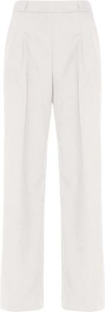 SoAllure pantaloni Cotone - Dames - Wijde Broeken - Beige - XL - Katoen - Broeken