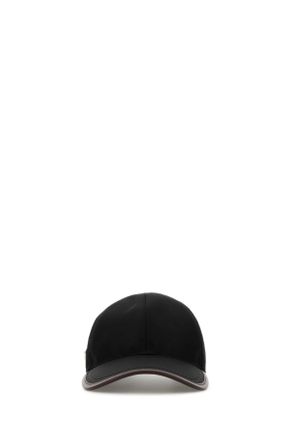 Prada Black Re Nylon Baseball Cap