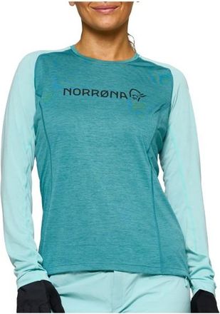 Norr&oslash;na Fj&oslash;r&aring; Equaliser Lightweight Long Sleeve Velotrikot f&uuml;r Damen | t&uuml;rkis