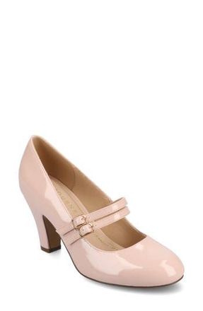 Journee Collection Windy Mary Jane Pump in Blush at Nordstrom Rack, Size 7.5
