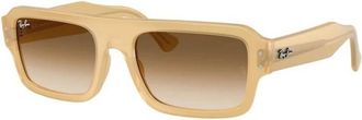 Ray-Ban Sunglasses, unisex, Brown, 53 MM, Flacko Sunglasses