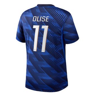 Nike Michael Olise France National Team 2026 Stadium Home Nike Mens Dri-FIT Soccer Jersey in Blue | NN203949094-FFF