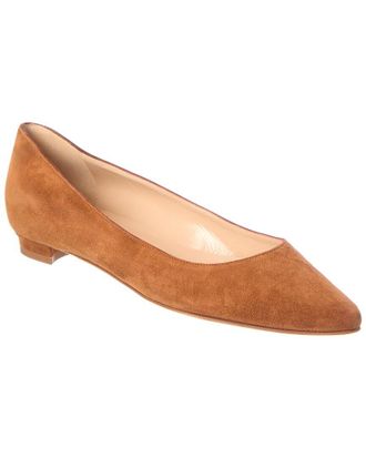 Manolo Blahnik BB Suede Flat