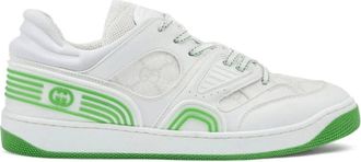Gucci Basket Sneakers - Dames - Sneakers - Wit - 41 EU - Schoenen