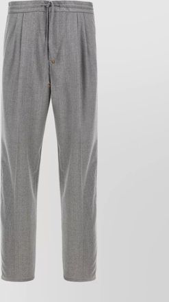 Brunello Cucinelli trousers pleated front back pocket