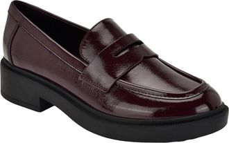Calvin Klein Otinya Penny Loafer in Dark Red at Nordstrom, Size 9.5
