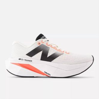 New Balance Womens Fuelcell Supercomp Trainer V3 Running Shoes In Sea Salt