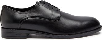 BOSS Boss Tayil Leather Derby Shoes - Black - 11 (IT45 / UK11)