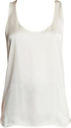 Wardrobe.NYC Canotta con scollo ampio - Bianco