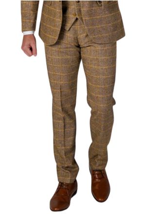 PAUL ANDREW Harris Tweed Formal Trousers Peaky Blinders