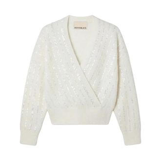Pennyblack Pbpgiga Sweater - Knitwear - Mujer - Blanco - XS