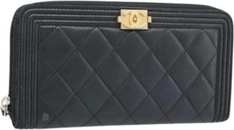 Chanel Pre-owned Long Wallet - - Pre-owned - Donna - Nero - ONE SIZE