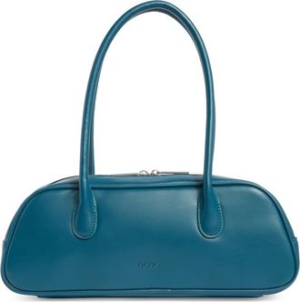 BCBGeneration Angled East/West Shoulder Bag in Teal Glass at Nordstrom Rack