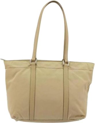 Prada Bolso Tote Pre-owned - Pre-owned - Mujer - Beige - ONE SIZE