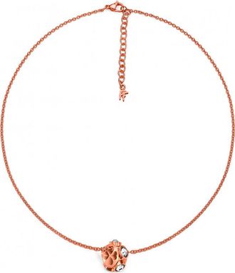 Folli Follie Womens 3N13T036RC Ladies Necklace - Rose Gold - One Size