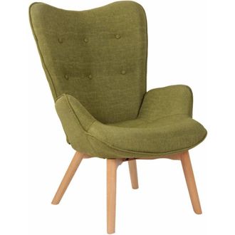 Clp Sillón Orejero Nórdico Durham Verde